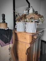 2 brocante trommeltje, Antiek en Kunst, Ophalen of Verzenden