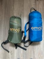 Kinder Slaapzak nieuw Emoji 2x  - 2 Opdrukken + Rugzak, Ophalen of Verzenden, Nieuw