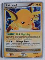 Pokemon - Raichu lv.X - 2008, Ophalen of Verzenden, Zo goed als nieuw, Losse kaart
