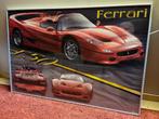 Ferrari posters, Gebruikt, Met lijst, Rechthoekig Liggend, Ophalen of Verzenden