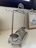 Een vintage rekje voor kop en schotels., Huis en Inrichting, Keuken | Servies, Ophalen of Verzenden, Overige materialen, Overige stijlen