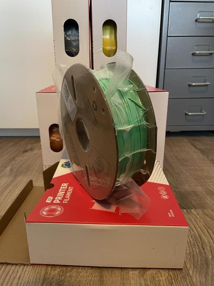 Kingroon Green PLA Filament 1.75mm - Goedkoopste van NL!, Computers en Software, 3D-printerbenodigheden, Nieuw, Ophalen of Verzenden
