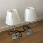 2 IZGS Luceplan Costanza D13pi design tafellamp wit, Minder dan 50 cm, Ophalen of Verzenden, Zo goed als nieuw