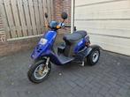 Piaggio TPH / Worner TEC 3 wieler trike 50cc 2T Brom 45 km, Fietsen en Brommers, Scooters | Overige merken, Ophalen, Gebruikt