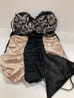 Body en string Maat 2XL Nieuw, Kleding | Dames, Ondergoed en Lingerie, Ophalen of Verzenden, Zwart, Body of Korset