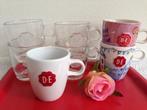 ☕7 D.E. Douwe Egberts SENSEO Koffie mokken/ kopjes., Huis en Inrichting, Keuken | Servies, Ophalen of Verzenden, Zo goed als nieuw