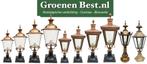 Klassieke buitenlampen lantaarns voor poort hekwerk NIEUW, Tuin en Terras, Tuinhekken en Hekwerk, Verzenden, Nieuw, IJzer, Dubbelstaafmat hekwerk