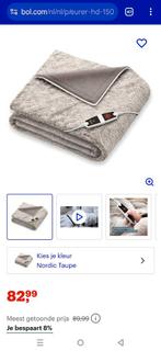 Beurer HD XXL Nordic taup ( heel zacht), Ophalen of Verzenden, Zo goed als nieuw