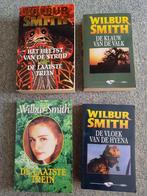 4 GROOT FORMAAT LEESBOEKEN WILBUR SMITH, Ophalen of Verzenden, Zo goed als nieuw, Nederland, Wilbur Smith
