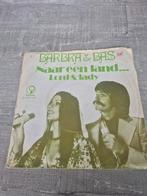 Zeldzame piraten single van Barbara en Bas Naar een land, Cd's en Dvd's, Ophalen of Verzenden, Gebruikt, 7 inch, Nederlandstalig