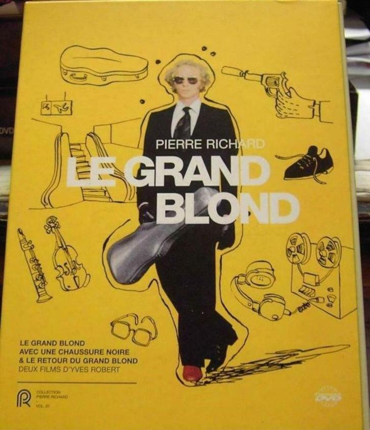 Le Grand Blond, Pierre Richard, Cd's en Dvd's, Dvd's | Komedie, Zo goed als nieuw, Boxset, Alle leeftijden, Ophalen of Verzenden