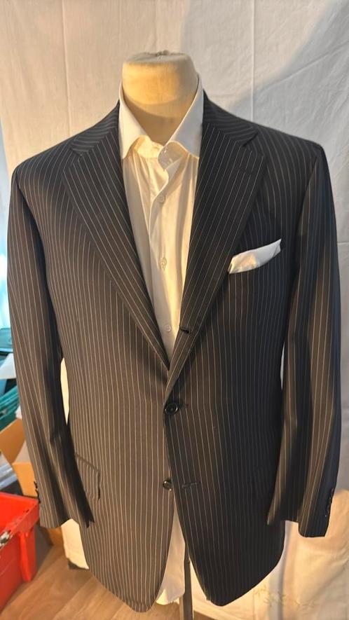 BORRELLI NAPOLI, Kleding | Heren, Kostuums en Colberts, Zo goed als nieuw, Maat 52/54 (L), Zwart, Ophalen of Verzenden
