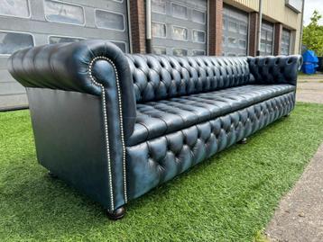 CHESTERFIELD  SPRINGVALE ROSSENDALE 4 zit design leren bank beschikbaar voor biedingen