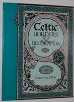 Celtic Borders and Decorations - Courtney Davis -111878, Ophalen of Verzenden, Zo goed als nieuw, Tekenen en Schilderen