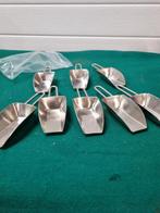 -	Maat schepjes rvs acht stuks, Ophalen of Verzenden