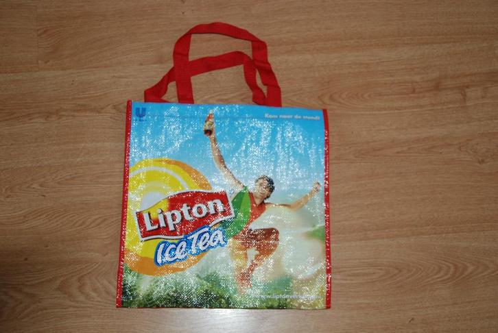 Nieuwe Ola & Lipton Ice Tea merken tas shopper, Verzamelen, Merken en Reclamevoorwerpen, Nieuw, Gebruiksvoorwerp, Ophalen of Verzenden
