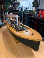 Werkend radiografisch Stoomboot Model, ., Groter dan 1:32, Zo goed als nieuw, .
