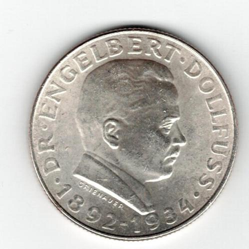 24-569 Oostenrijk 2 schilling 1934, Postzegels en Munten, Munten | Europa | Niet-Euromunten, Losse munt, Oostenrijk, Zilver, Verzenden