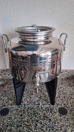 Rvs olie vat zgan 5 liter, Ophalen, Zo goed als nieuw, Rvs, Kookpan of Snelkookpan