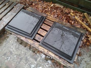 Beton afdekkers 52,5x52,5cm beschikbaar voor biedingen
