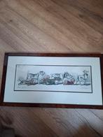 Ingelijste prent Arthur Boris O'Klein, Ophalen of Verzenden