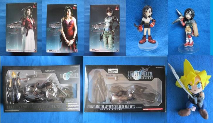 Final Fantasy 7 VII figuur Aerith, Tifa, Cloud Yuffie Jessie, Verzamelen, Poppetjes en Figuurtjes, Nieuw, Ophalen of Verzenden