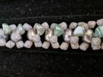 Dubbel geregen armband 20 cm met zoetwaterparels en glas, Sieraden, Tassen en Uiterlijk, Oorbellen, Ophalen of Verzenden, Nieuw