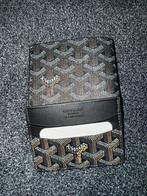 Goyard Pasjeshouder Zwart en portemonnee, Gebruikt, Zwart, Leer, Ophalen