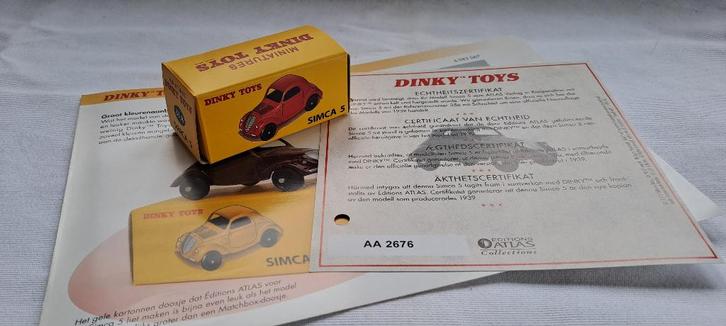 Atlas Dinky Toys verzameling, Hobby en Vrije tijd, Modelauto's | 1:43, Nieuw, Auto, Dinky Toys, Ophalen of Verzenden