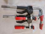 2x Bessey lijmklemmen, Doe-het-zelf en Verbouw, Gereedschap | Handgereedschap, Ophalen of Verzenden, Zo goed als nieuw