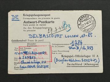 WWII Krijgsgevangen Kampbrief, Oflag II-A beschikbaar voor biedingen