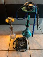 2x waterpijp, Verzamelen, Rookartikelen, Aanstekers en Luciferdoosjes, Ophalen of Verzenden, Zo goed als nieuw, (Water)pijp
