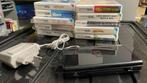 Nintendo DS lite zwart met 10 spellen, Zwart, Ophalen of Verzenden, DS Lite, Gebruikt