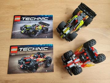 Lego technic 42072 WHACK! en 42073 BASH! beschikbaar voor biedingen
