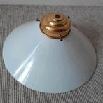 Lampenkap melkglas met ophanger, Ophalen of Verzenden, Gebruikt, Glas, Vintage
