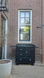 Leuk oud kastje/commode; vintage, brocante, handige rekjes, Huis en Inrichting, Ophalen, Gebruikt, 50 tot 100 cm, 3 of 4 laden