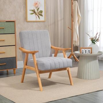 Oorfauteuil, Gestoffeerde stoel, Fauteuil grijs (nieuw) beschikbaar voor biedingen