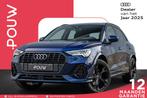 Audi Q3 45 TFSIe 245pk PHEV S Edition | Panoramadak | Matrix, Auto's, 12 maanden, Gebruikt, Blauw, Leder en Stof