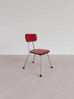 VINTAGE KINDER STOEL ROOD | FORMICA, Gebruikt, -, -, Ophalen of Verzenden
