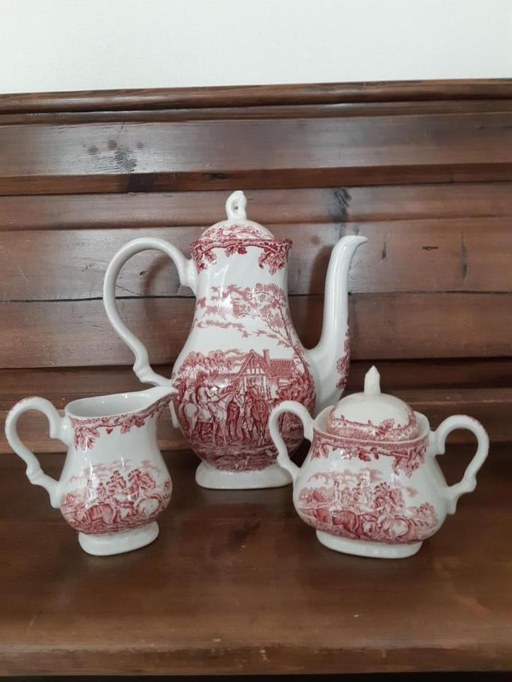 Gaaf koffiestel, Antiek en Kunst, Antiek | Keramiek en Aardewerk, Ophalen