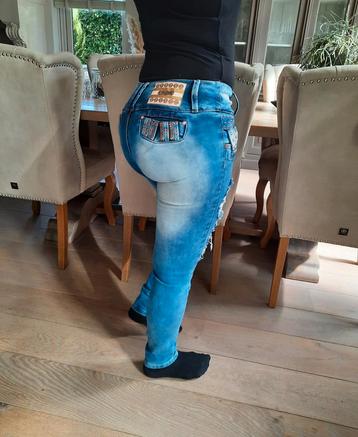 Colombiaanse Push-Up Jeans - Maat 38 beschikbaar voor biedingen