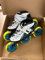 Powerslide Double X 3x125mm skates - Nieuwstaat!, Ophalen of Verzenden, Zo goed als nieuw, Overige typen, Powerslide