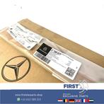 W206 S206 C63 C63s AMG E PERFORMANCE LOGO ZWART / ROOD EMBLE, Gebruikt, -, Ophalen of Verzenden, Achter