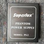 superlux ps-2 phantom power supply, Muziek en Instrumenten, Ophalen of Verzenden, Gebruikt, Overige typen