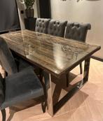 Rofra Eettafel Matzoe 210x100 cm Railway Wood, Huis en Inrichting, Ophalen, 200 cm of meer, 50 tot 100 cm, Vijf personen of meer