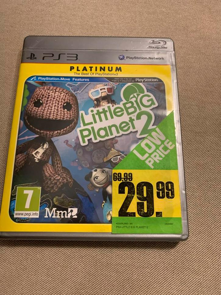 Little Big Planet 2 - PS3, Spelcomputers en Games, Games | Sony PlayStation 3, Zo goed als nieuw, Platform, 3 spelers of meer