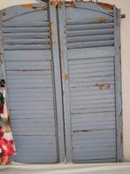 Oude Franse Louvre deuren set van twee, Huis en Inrichting, Woonaccessoires | Kamerschermen, Ophalen of Verzenden, Gebruikt