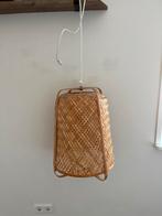 Leuke hanglamp van bamboe - 45cm hoog, Ophalen of Verzenden, Zo goed als nieuw, Hout, Minder dan 50 cm
