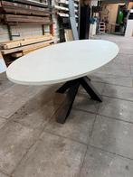 Eettafel 220x100 cm – Beton Ciré afwerking, Huis en Inrichting, Tafels | Eettafels, 100 tot 150 cm, 200 cm of meer, Ophalen of Verzenden