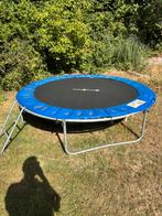 Grote trampoline (240cm) met beschermnet, Ophalen, Gebruikt